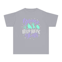 Beware of Hitchhiking Ghosts Comfort Colors Youth Midweight Tee