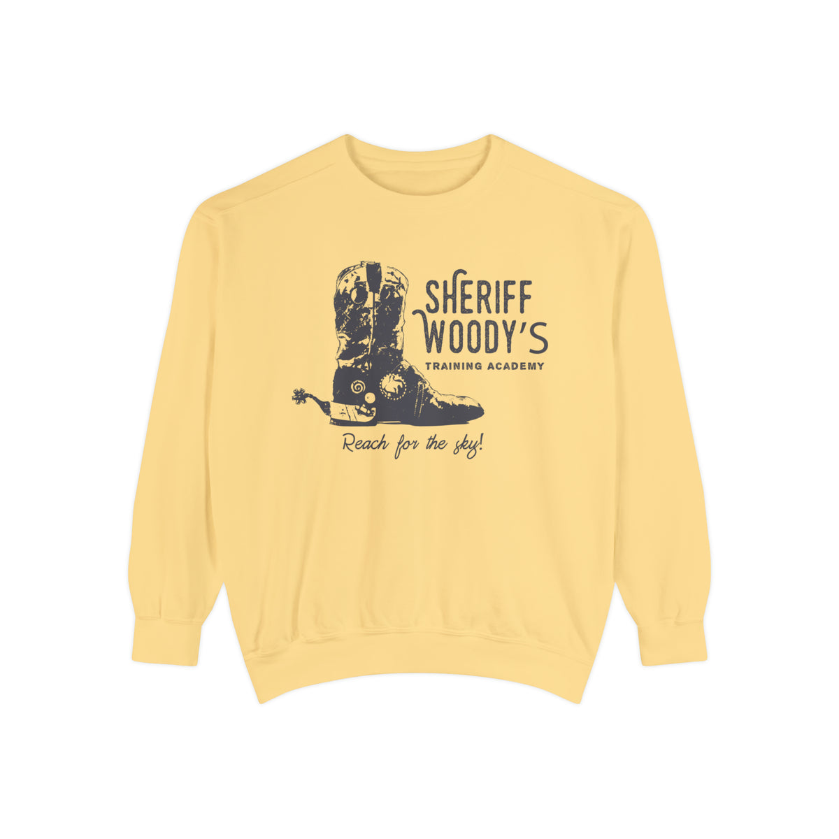 Sheriff Woody’s Training Academy Comfort Colors Unisex Garment-Dyed Sweatshirt