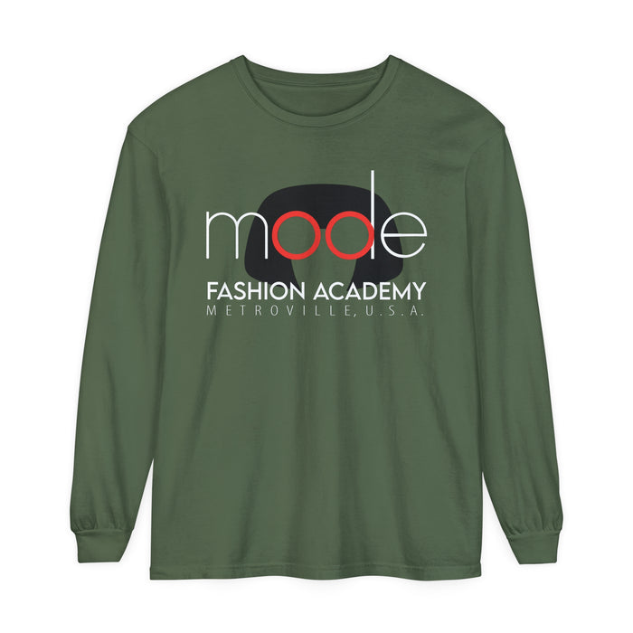 Mode Fashion Academy Comfort Colors Unisex Garment-dyed Long Sleeve T-Shirt