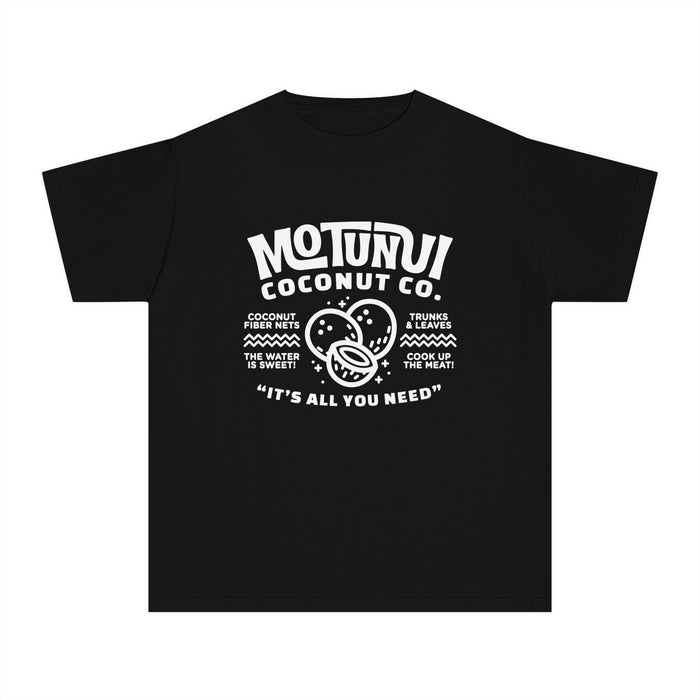 Motunui Coconut Company Comfort Colors Youth Midweight Tee