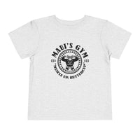 Maui's Gym Bella Canvas Toddler Short Sleeve Tee