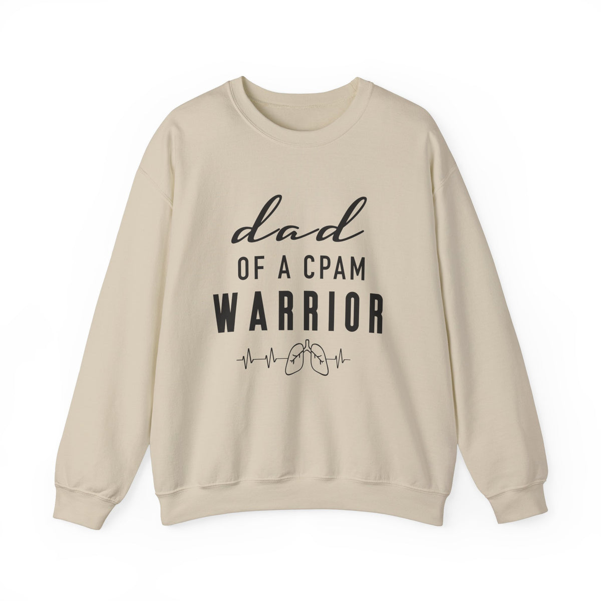 Dad of a CPAM Warrior Gildan Unisex Heavy Blend™ Crewneck Sweatshirt