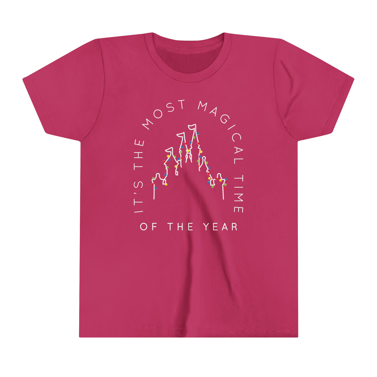 Most Magical Time Of The Year Bella Canvas Youth Short Sleeve Tee
