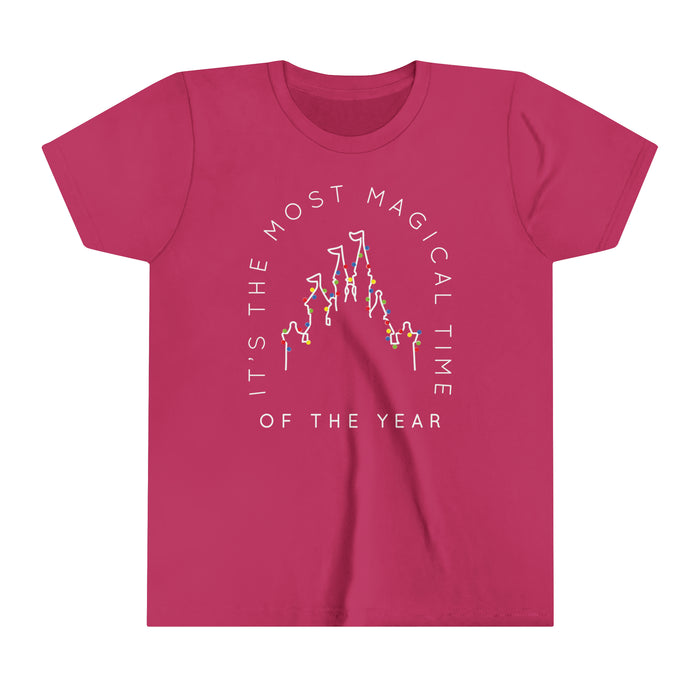 Most Magical Time Of The Year Bella Canvas Youth Short Sleeve Tee