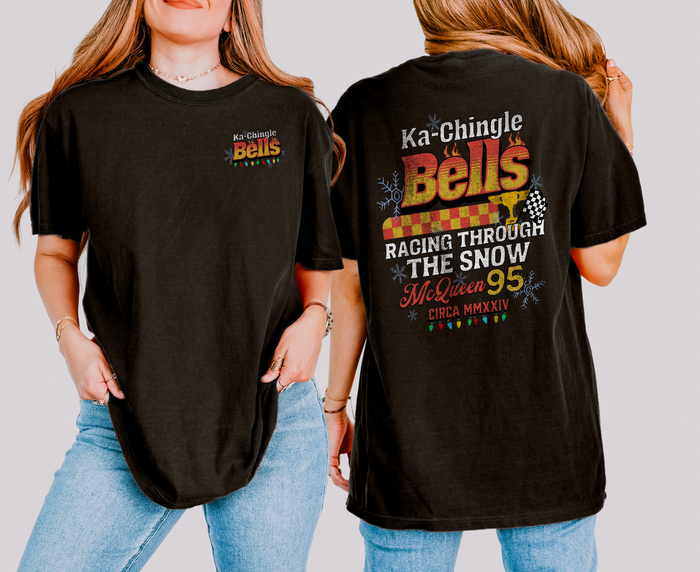 Ka-Chingle Bells Comfort Colors Unisex Garment-dyed Long Sleeve T-Shirt