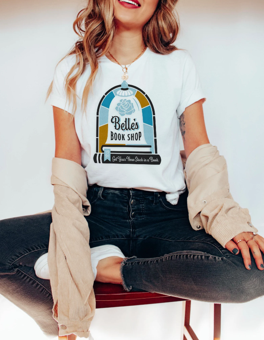 Belle's Book Shop Bella Canvas Unisex Jersey Short Sleeve Tee