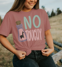 No Touchy Bella Canvas Unisex Jersey Short Sleeve Tee