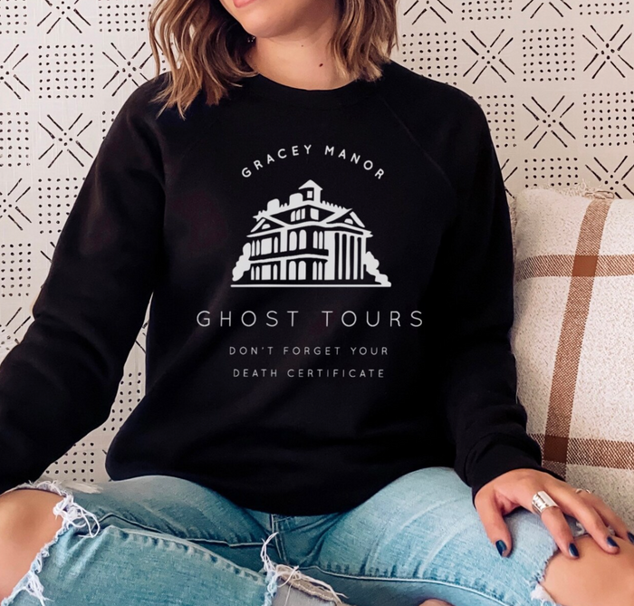 Gracey Manor Ghost Tours Gildan Unisex Heavy Blend™ Crewneck Sweatshirt