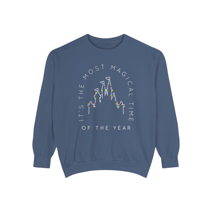 Most Magical Time Of The Year Comfort Colors Unisex Garment-Dyed Sweatshirt