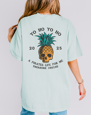 Yo Ho Treasure Cruise Comfort Colors Unisex Garment-Dyed T-shirt