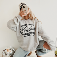 Hotter Than A Hoochie Coochie Gildan Unisex Heavy Blend™ Crewneck Sweatshirt