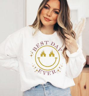 Best Day Ever Gildan Unisex Heavy Blend™ Crewneck Sweatshirt