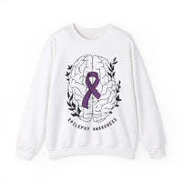 Epilepsy Awareness Gildan Unisex Heavy Blend™ Crewneck Sweatshirt