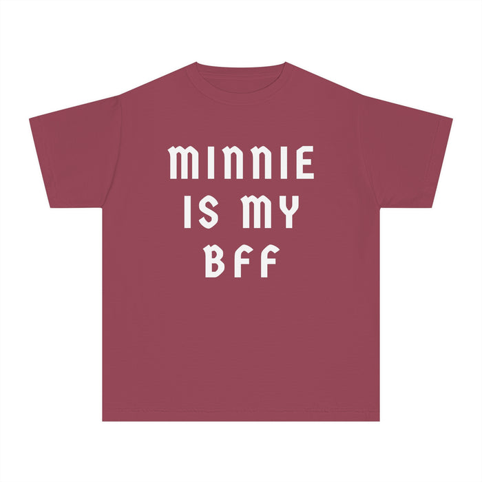 Minnie Is My BFF Comfort Colors Youth Midweight Tee