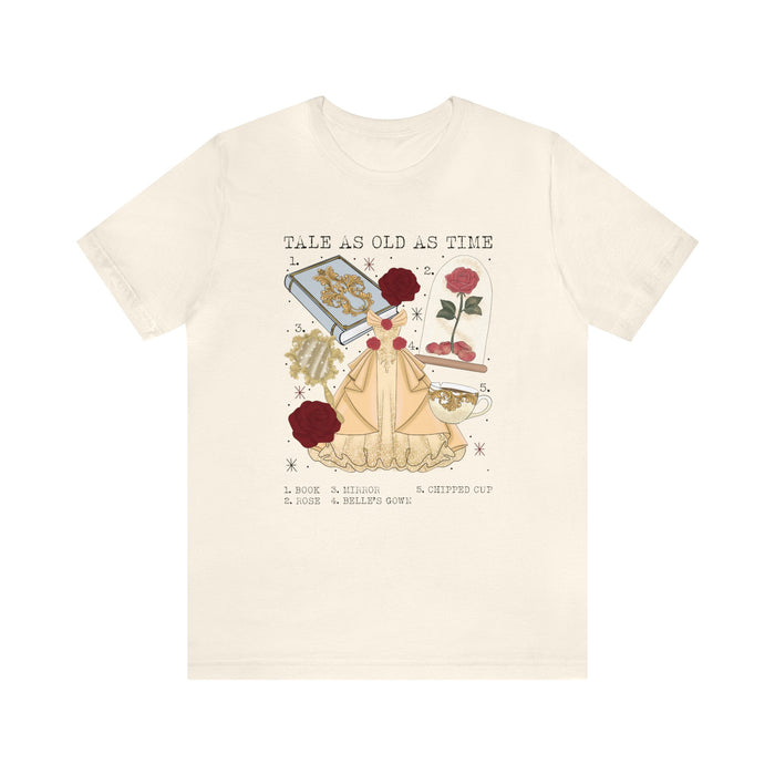 Tale As Old As Time Bella Canvas Unisex Jersey Short Sleeve Tee