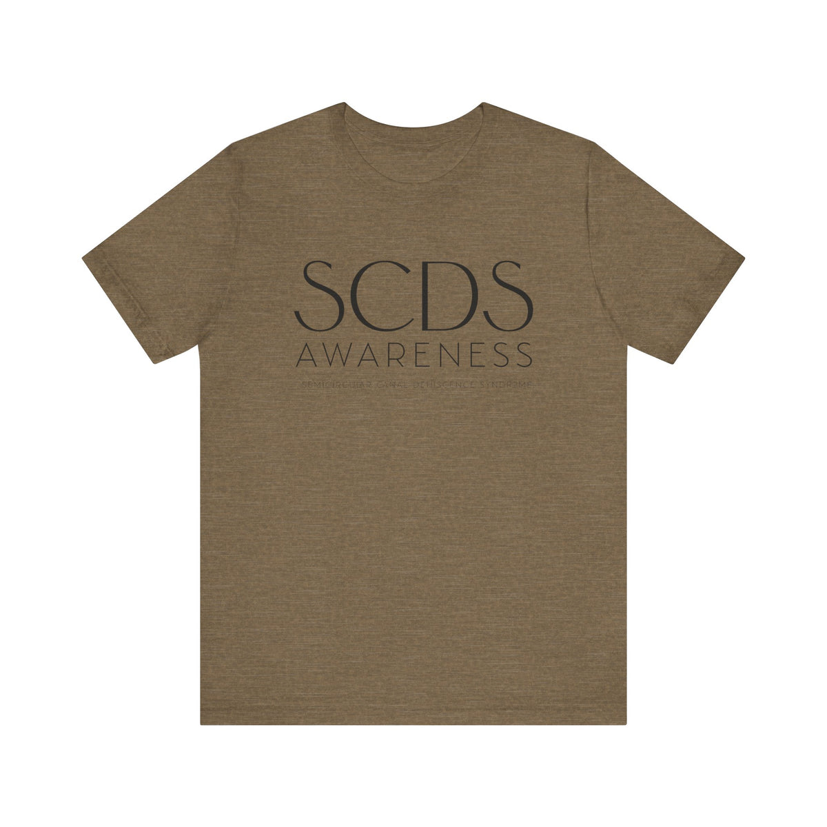 SCDS Awareness Bella Canvas Unisex Jersey Short Sleeve Tee