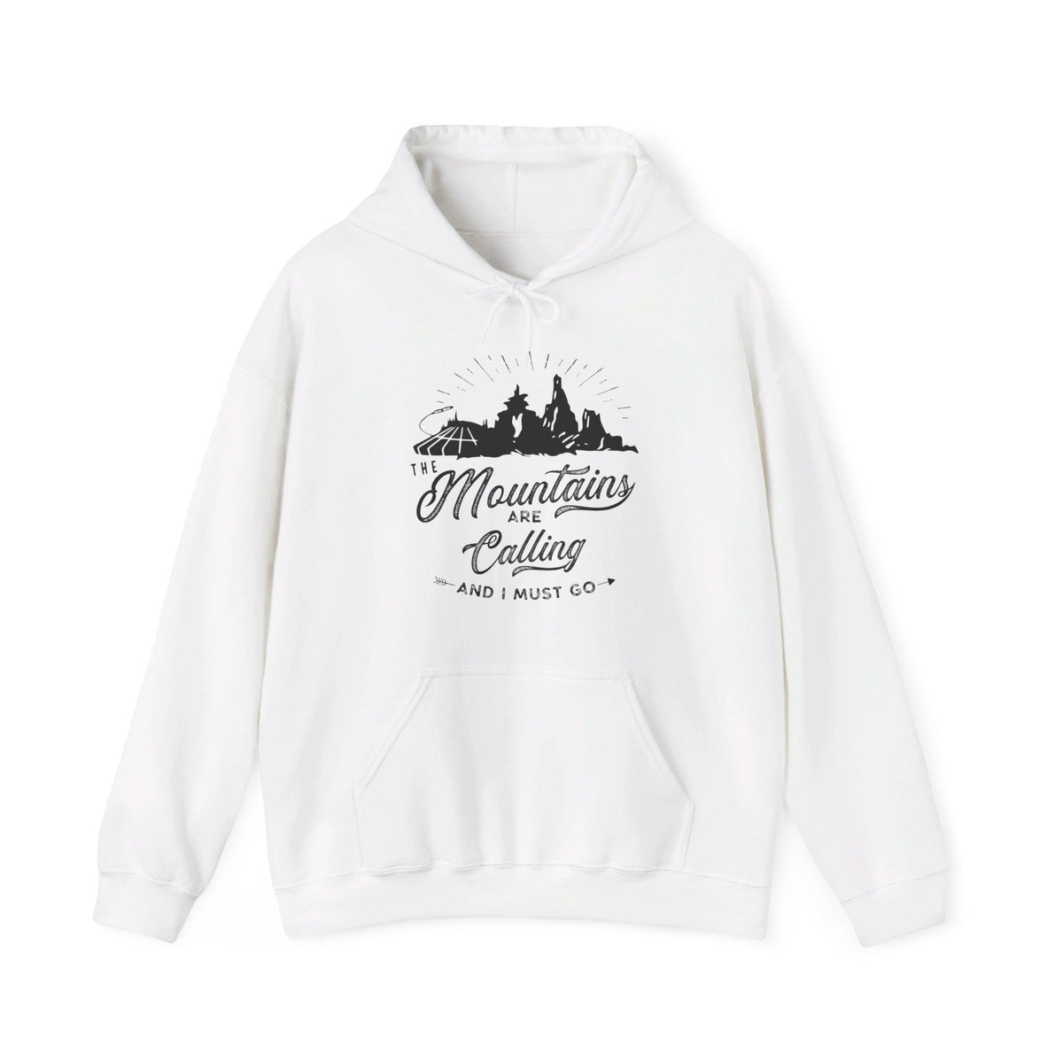 The Mountains Are Calling Gildan Unisex Heavy Blend™ Hooded Sweatshirt