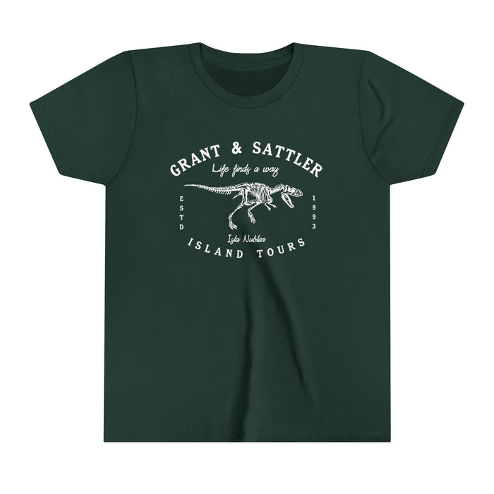 Grant & Sattler Island Tours Bella Canvas Youth Short Sleeve Tee