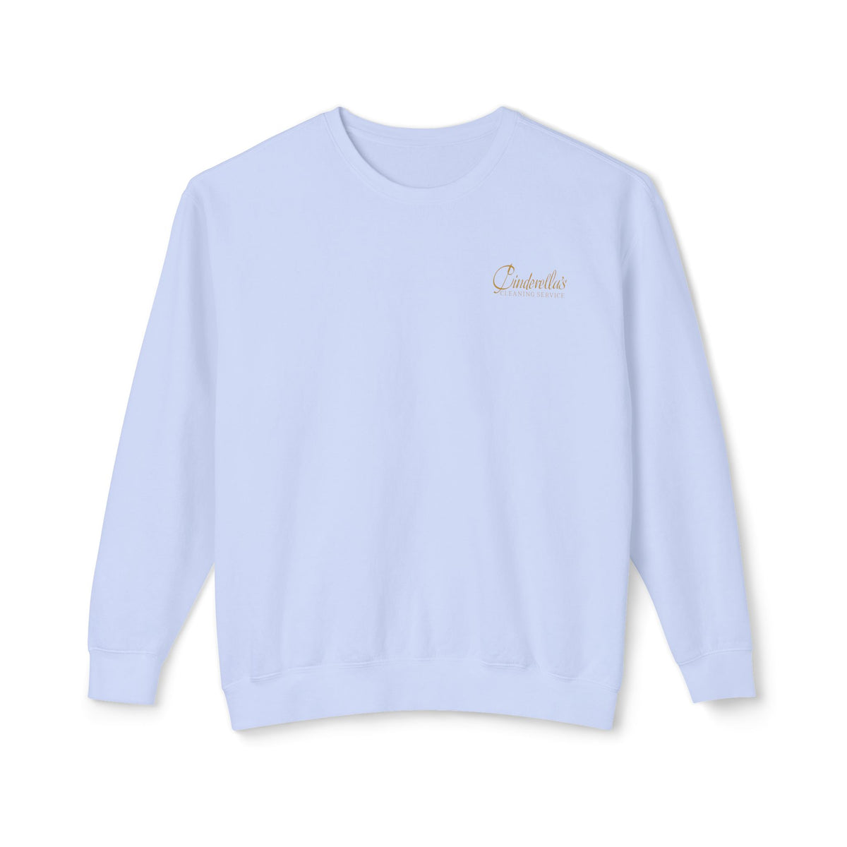 Cinderella's Cleaning Service Unisex Lightweight Comfort Colors Crewneck Sweatshirt