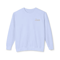 Cinderella's Cleaning Service Unisex Lightweight Comfort Colors Crewneck Sweatshirt