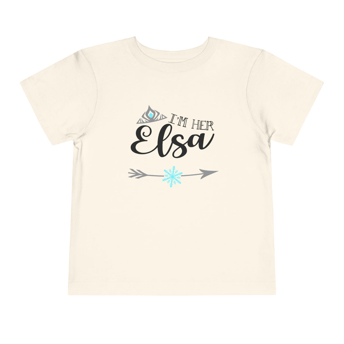 I'm Her Elsa Bella Canvas Toddler Short Sleeve Tee