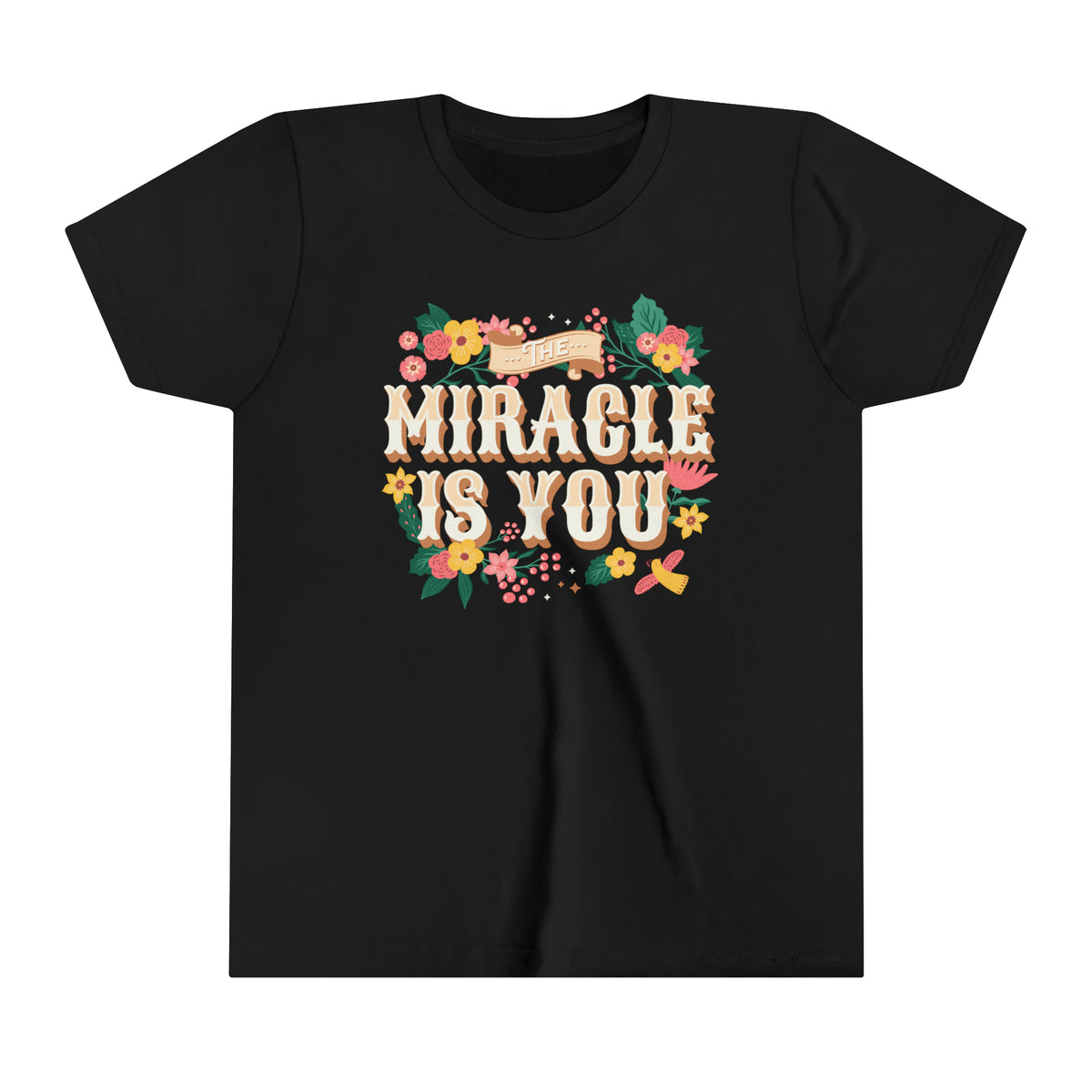 The Miracle Is You Bella Canvas Youth Short Sleeve Tee