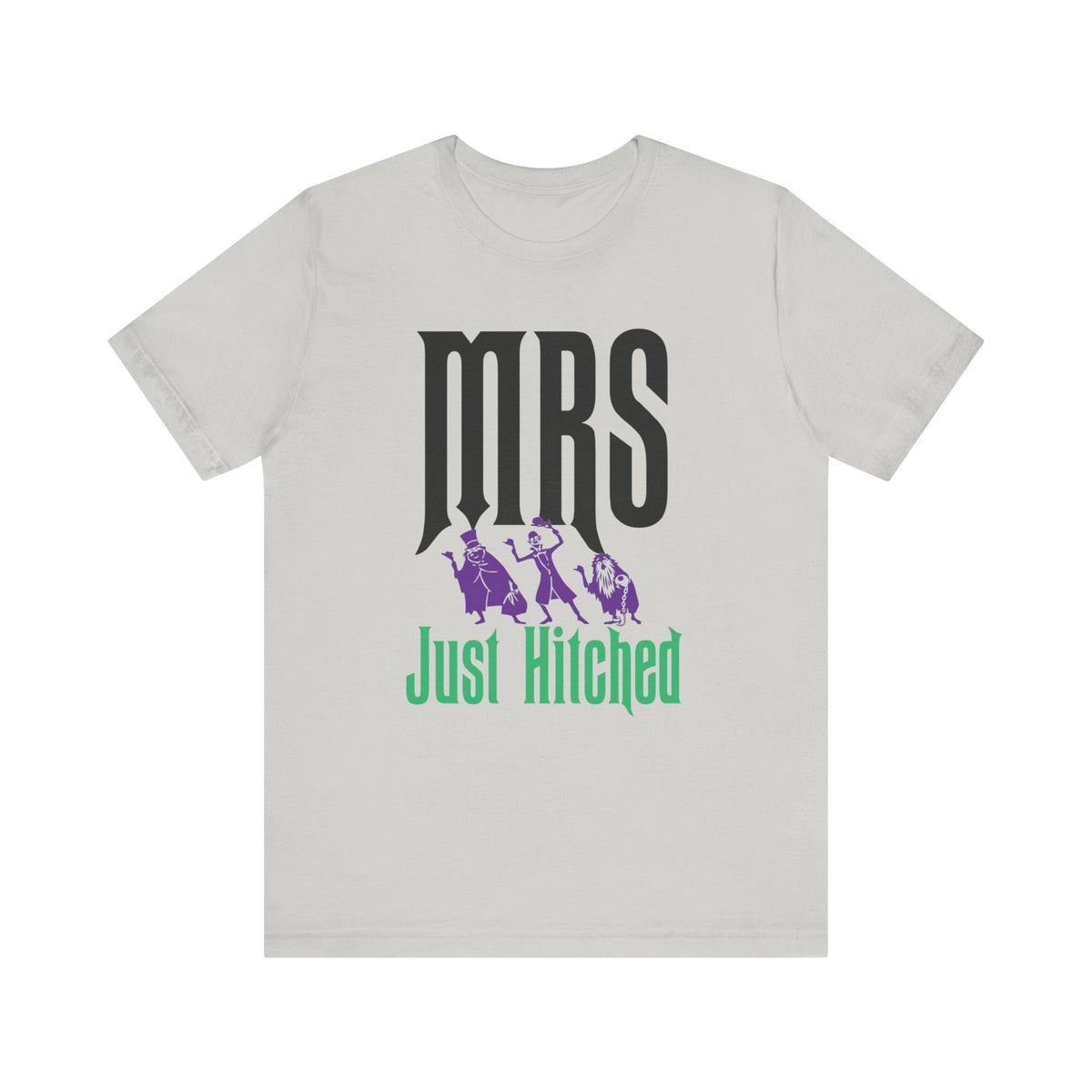 Mrs. Just Hitched Bella Canvas Unisex Jersey Short Sleeve Tee