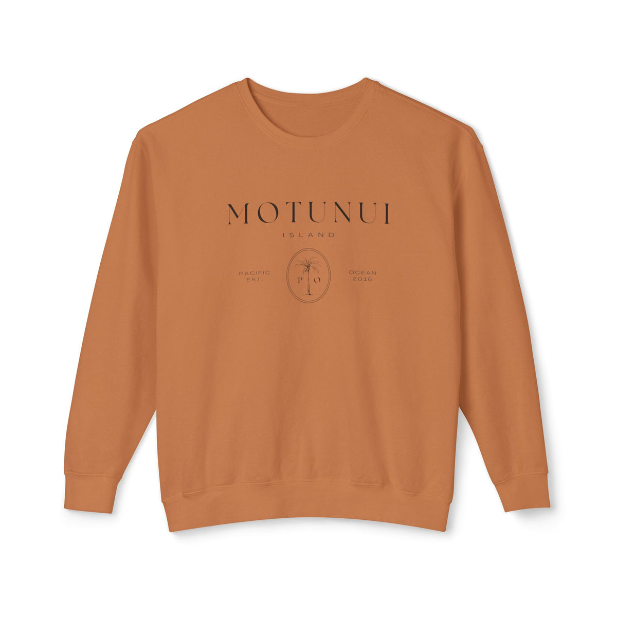 Motunui Island  Unisex Lightweight Comfort Colors Crewneck Sweatshirt