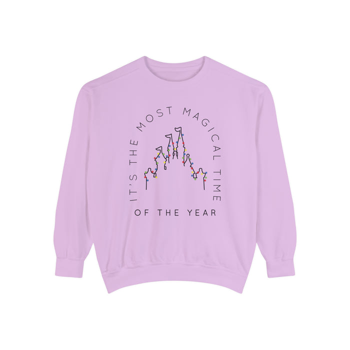 Most Magical Time Of The Year Comfort Colors Unisex Garment-Dyed Sweatshirt