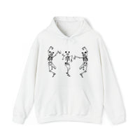 Dancing Skeletons with Ears Gildan Unisex Heavy Blend™ Hooded Sweatshirt