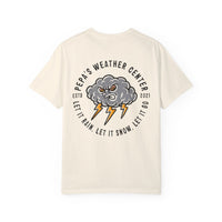 Pepa's Weather Center Comfort Colors Unisex Garment-Dyed T-shirt