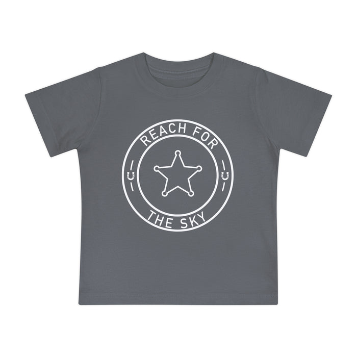 Reach For The Sky Bella Canvas Baby Short Sleeve T-Shirt