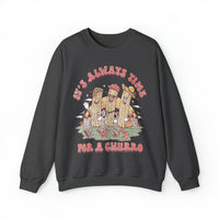It's Always Time For A Churro Gildan Unisex Heavy Blend™ Crewneck Sweatshirt