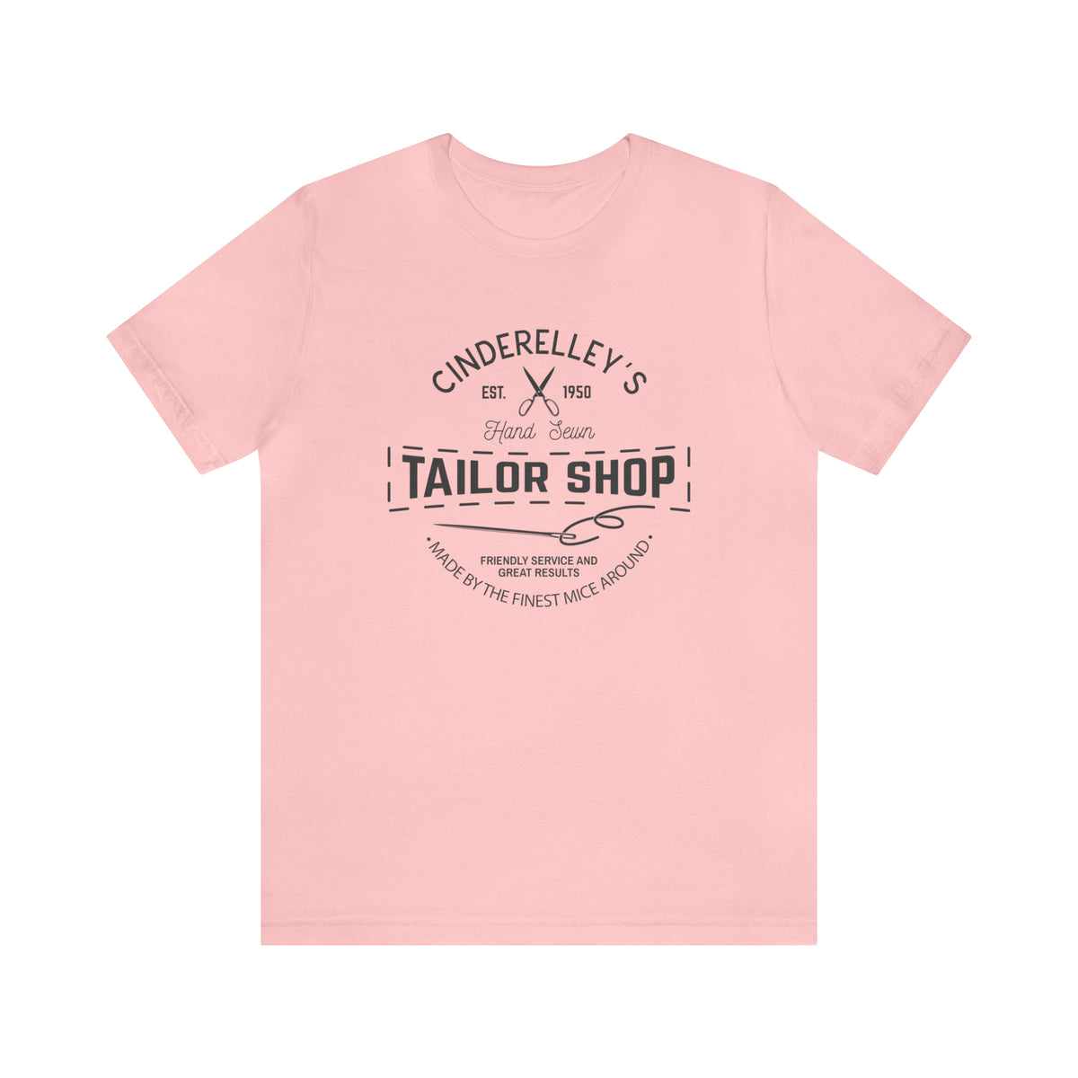 Cinderelley’s Tailor Shop Canvas Unisex Jersey Short Sleeve Tee