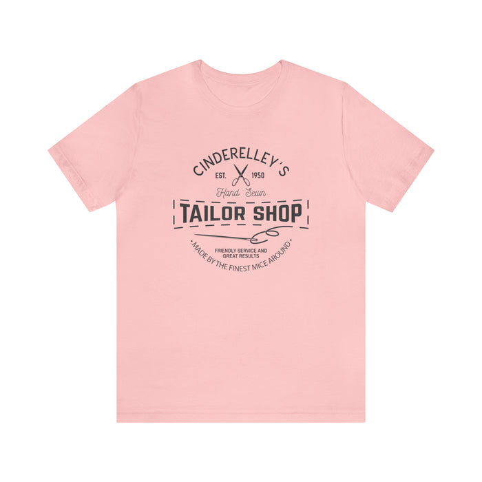 Cinderelley’s Tailor Shop Canvas Unisex Jersey Short Sleeve Tee