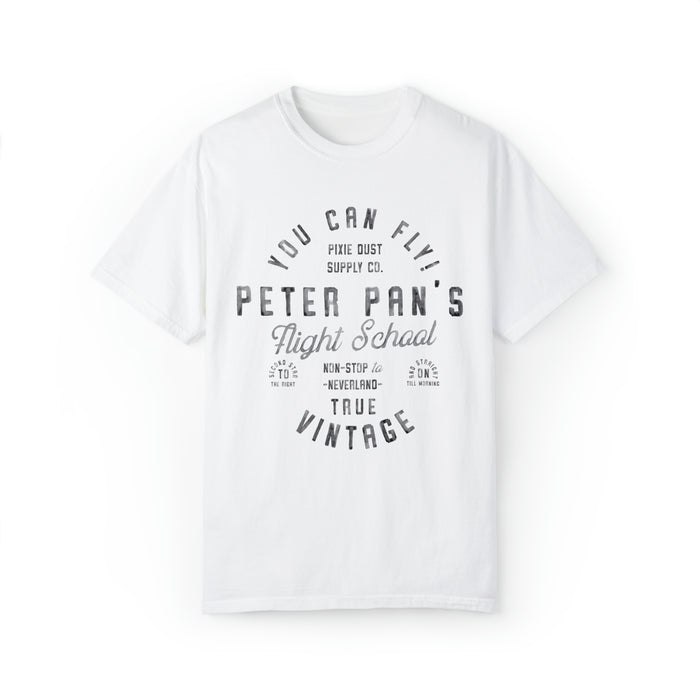 Peter Pan's Flight School Comfort Colors Unisex Garment-Dyed T-shirt