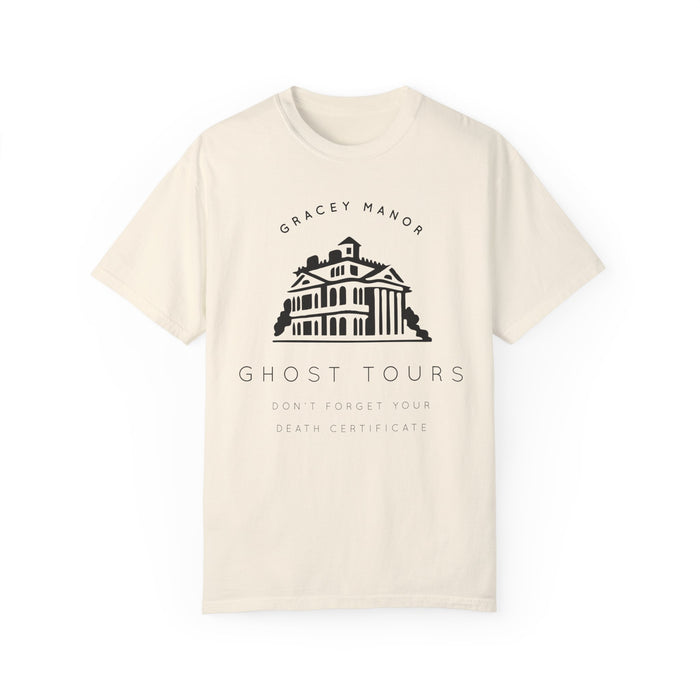 Gracey Manor Ghost Tours Comfort Colors Unisex Garment-Dyed T-shirt