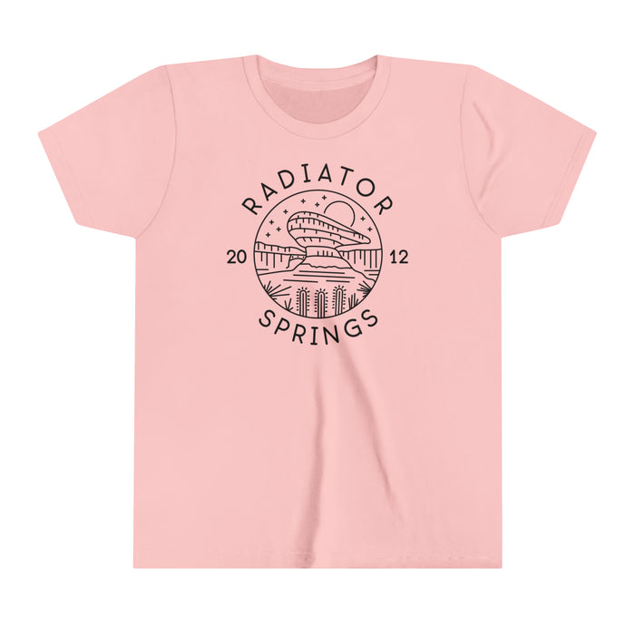 Radiator Springs Bella Canvas Youth Short Sleeve Tee