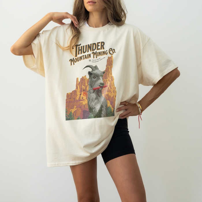 Thunder Mountain Mining Co. Comfort Colors Unisex Garment-Dyed T-shirt