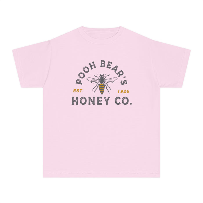 Pooh Bear's Honey Co. Comfort Colors Youth Midweight Tee