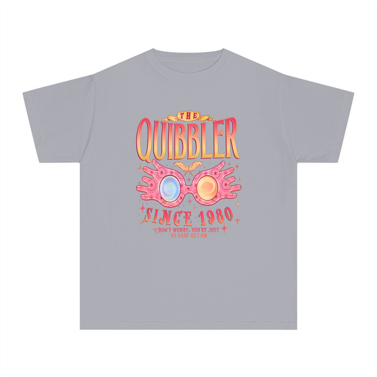 The Quibbler Company Comfort Colors Youth Midweight Tee