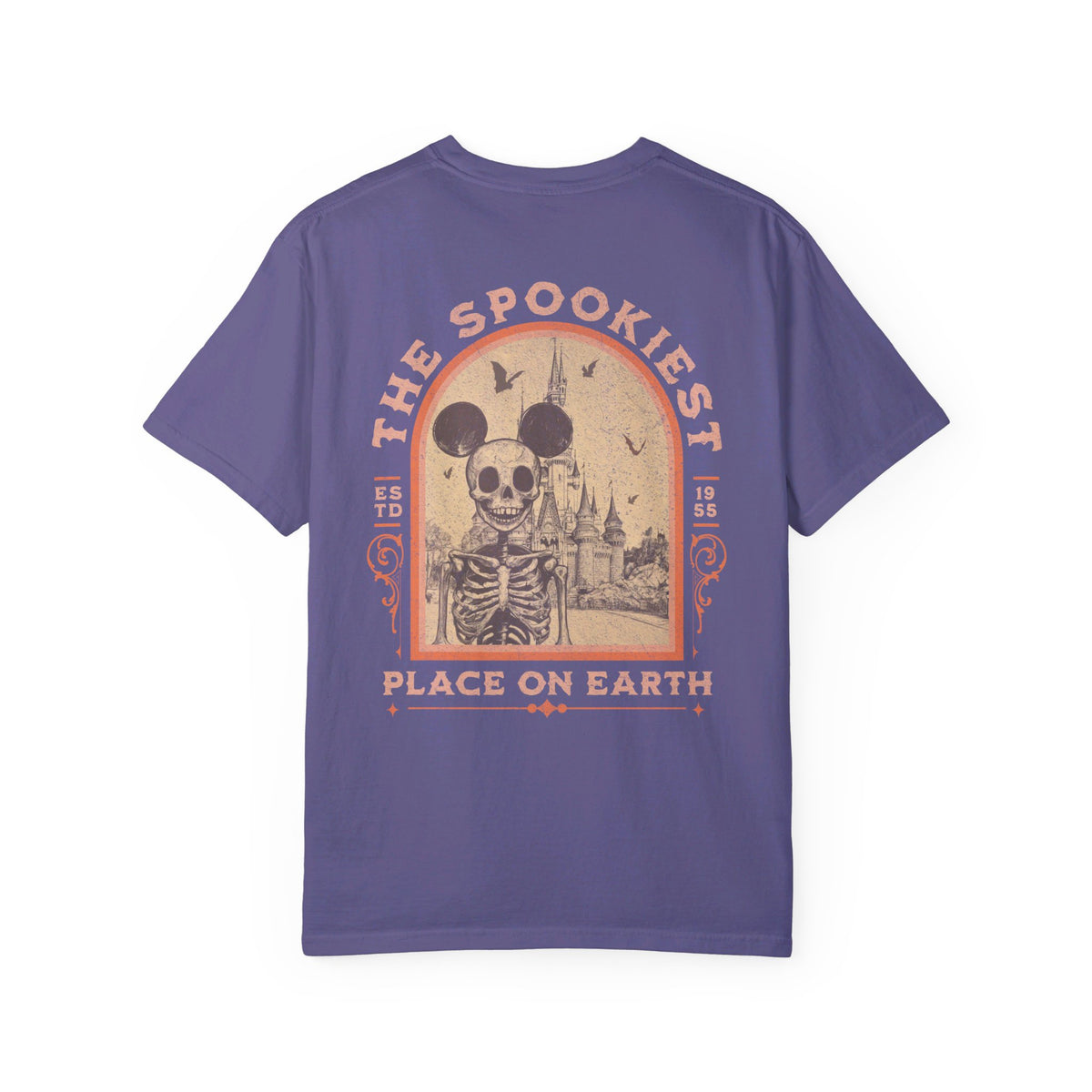 The Spookiest Place on Earth 1955 Comfort Colors Unisex Garment-Dyed T-shirt