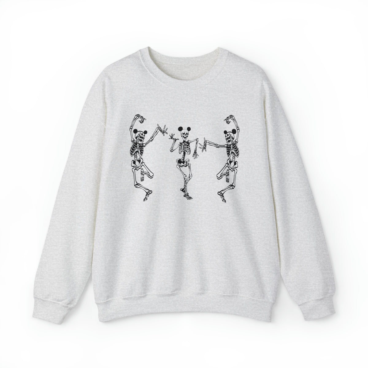 Dancing Skeletons with Ears Gildan Unisex Heavy Blend™ Crewneck Sweatshirt