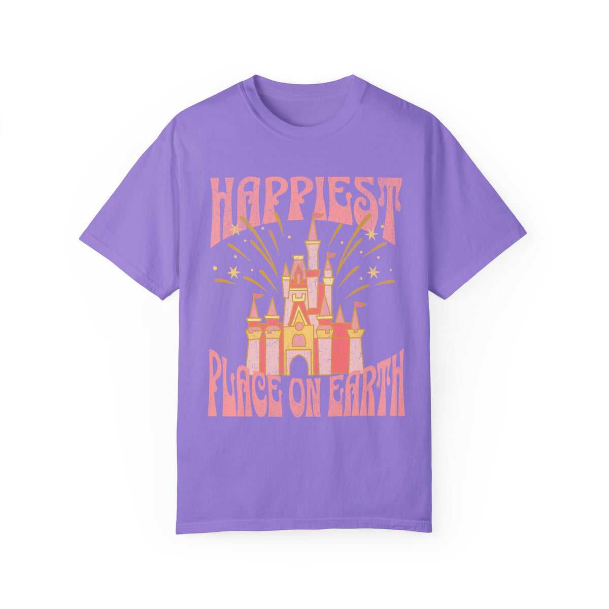 Happiest Place On Earth Comfort Colors Unisex Garment-Dyed T-shirt