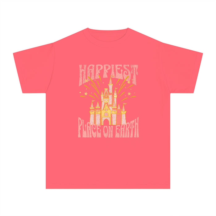 Happiest Place On Earth Comfort Colors Youth Midweight Tee