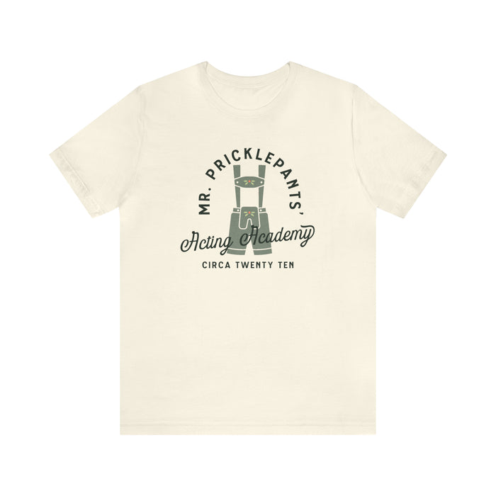 Mr. Pricklepants’ Acting Academy Bella Canvas Unisex Jersey Short Sleeve Tee