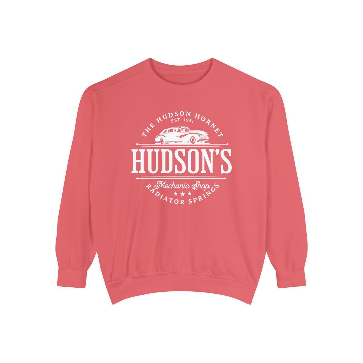 Hudson's Mechanic Shop Comfort Colors Unisex Garment-Dyed Sweatshirt