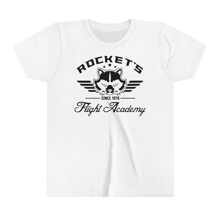 Rocket's Flight Academy Post Bella Canvas Youth Short Sleeve Tee