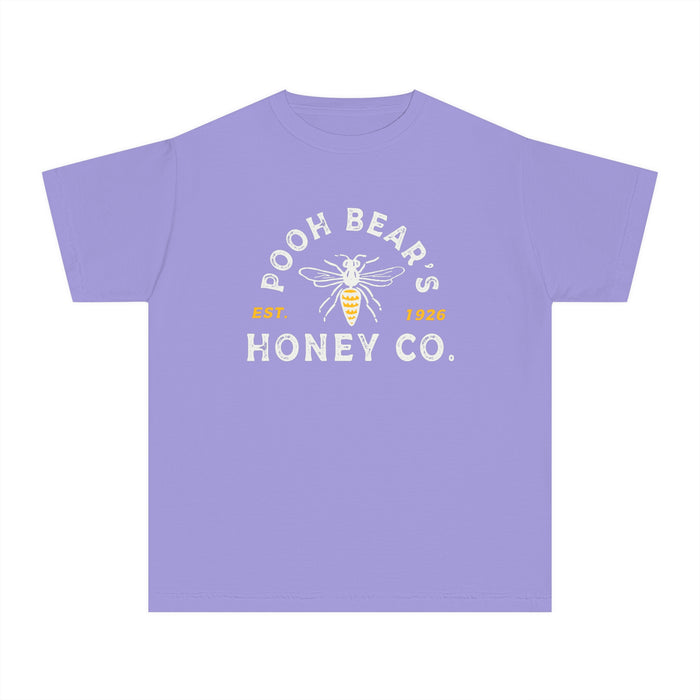 Pooh Bear's Honey Co. Comfort Colors Youth Midweight Tee