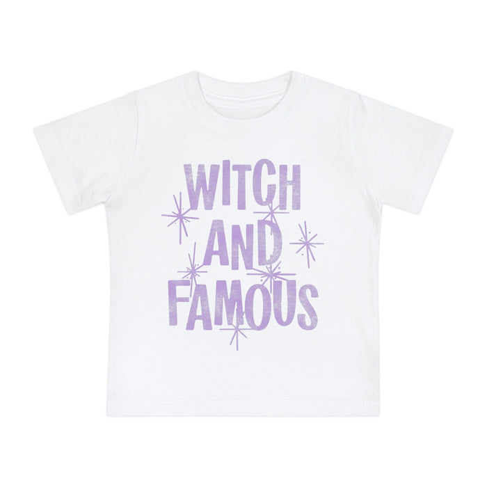 Witch and Famous Bella Canvas Baby Short Sleeve T-Shirt